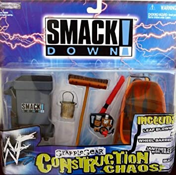 1999 WWF Jakks Pacific Grapple Gear Smackdown! Construction Chaos