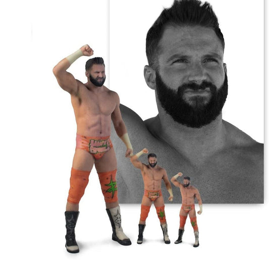 2017 WWE Staramba 3D Printed Statues Zack Ryder