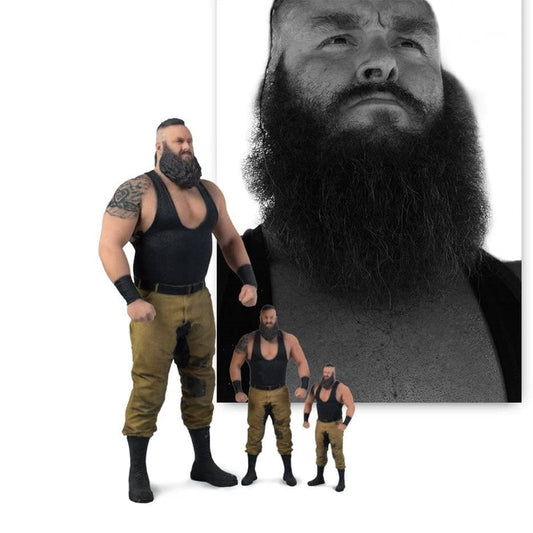 2017 WWE Staramba 3D Printed Statues Braun Strowman