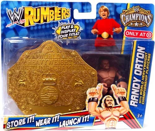 2012 WWE Mattel Rumblers Series 2 Randy Orton [With World Heavyweight Championship Playcase, Exclusive]