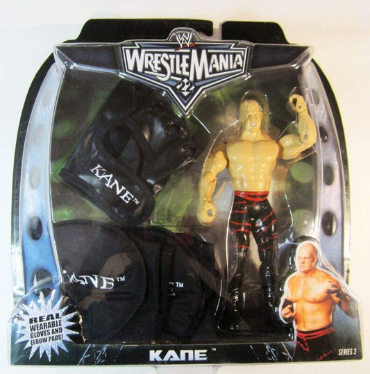 2006 WWE Jakks Pacific Ruthless Aggression Road to WrestleMania 22 Signature Gear Kane