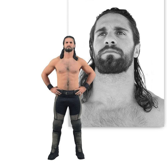 2017 WWE Staramba 3D Printed Statues Seth Rollins