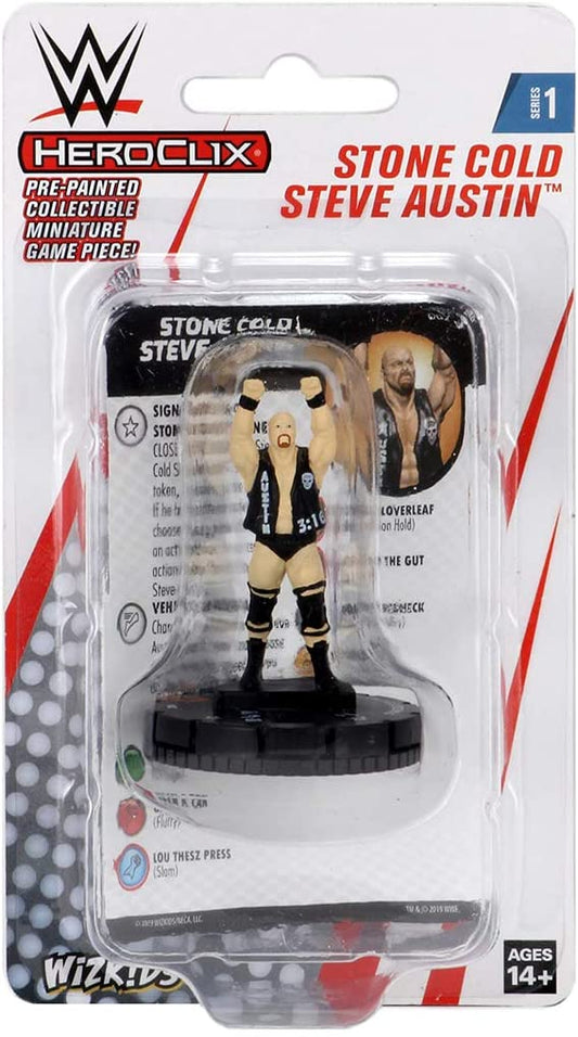 2019 WWE WizKids HeroClix Series 1 Stone Cold Steve Austin