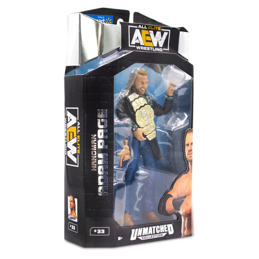 2022 AEW Jazwares Unmatched Collection Walmart Exclusive #33 "Hangman" Adam Page