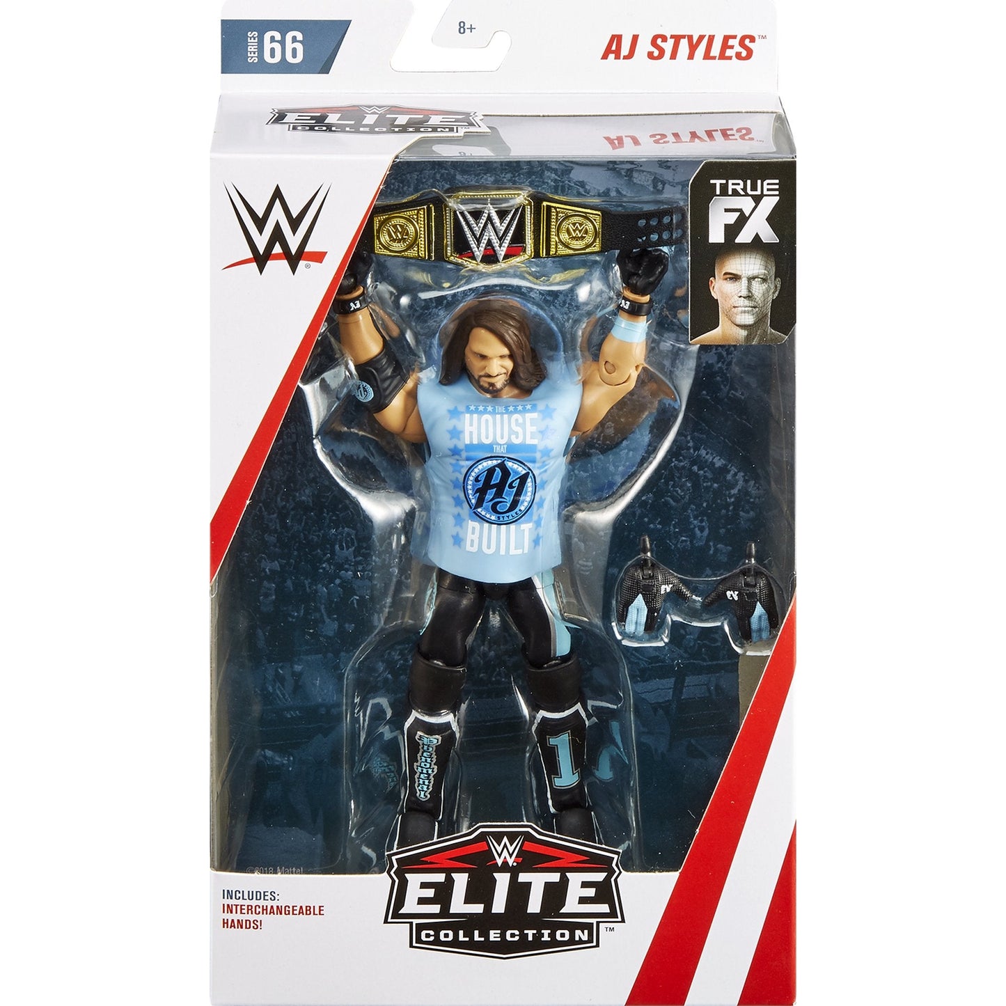 2019 WWE Mattel Elite Collection Series 66 AJ Styles
