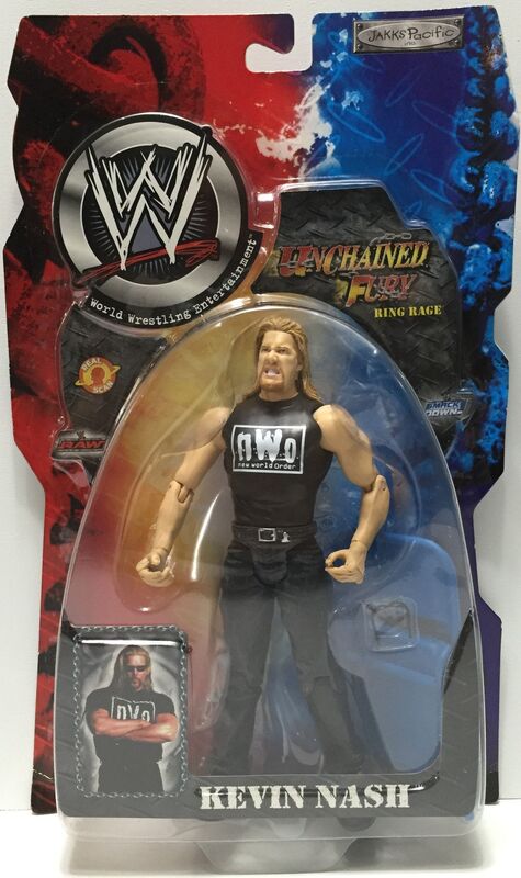 2002 WWE Jakks Pacific R-3 Tech Unchained Fury "Ring Rage" Kevin Nash