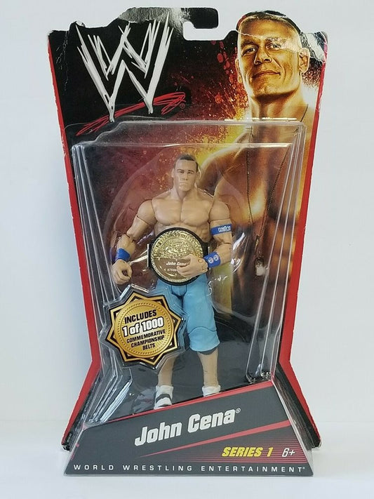 2010 WWE Mattel Basic Series 1 John Cena [Chase]