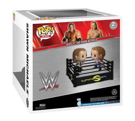 2023 WWE Funko POP! Vinyls 2-Pack: SummerSlam 2002 Triple H vs. Shawn Michaels