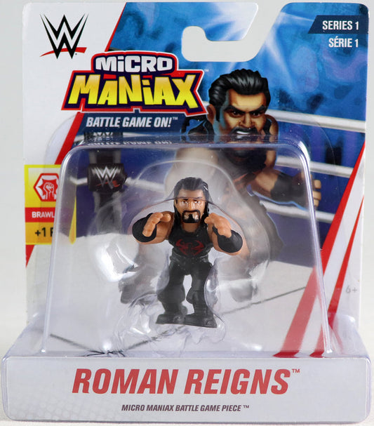 2019 WWE Wicked Cool Toys Micro Maniax Series 1 Roman Reigns Micro Maniax Series Battle Game Piece