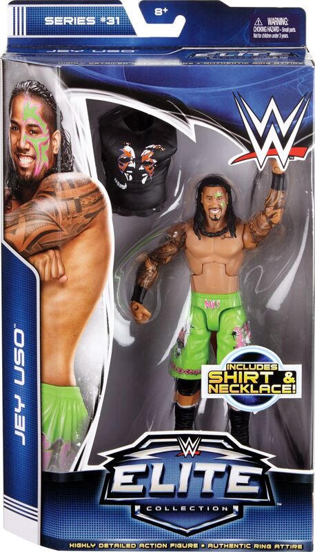 2014 WWE Mattel Elite Collection Series 31 Jey Uso
