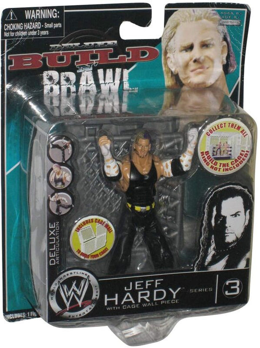 2008 WWE Jakks Pacific Deluxe Build 'N' Brawl Series 3 Jeff Hardy