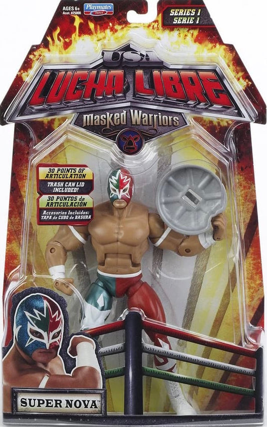 2010 Luche Libre USA Playmates Toys Masked Warriors 1 Super Nova