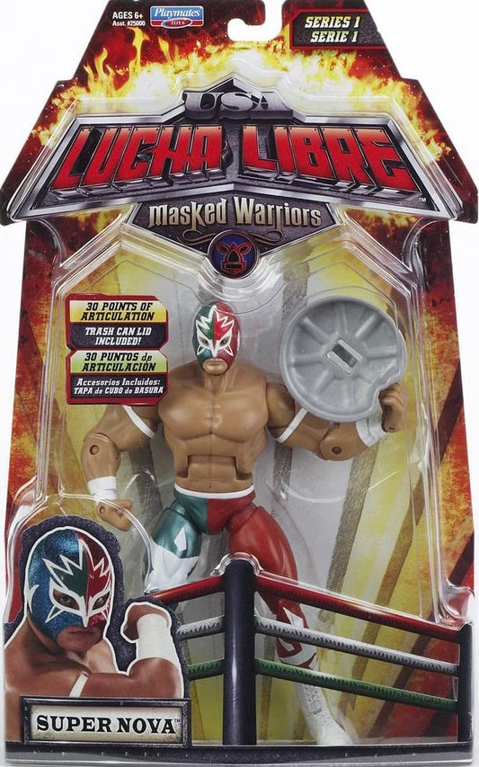 2010 Luche Libre USA Playmates Toys Masked Warriors 1 Super Nova