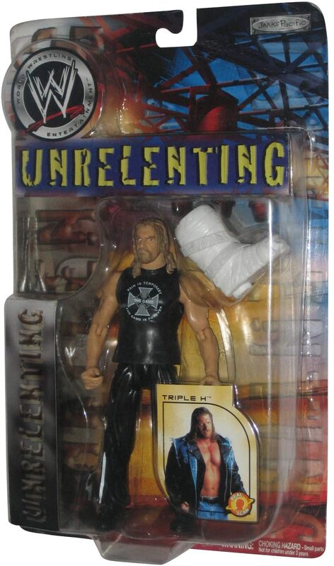 2002 WWE Jakks Pacific Unrelenting R-3 Tech Triple H