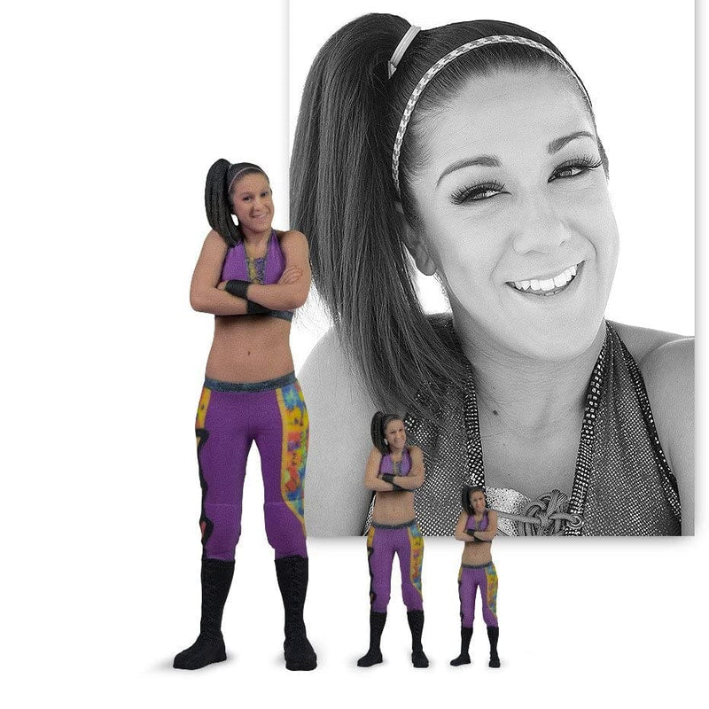 2017 WWE Staramba 3D Printed Statues Bayley