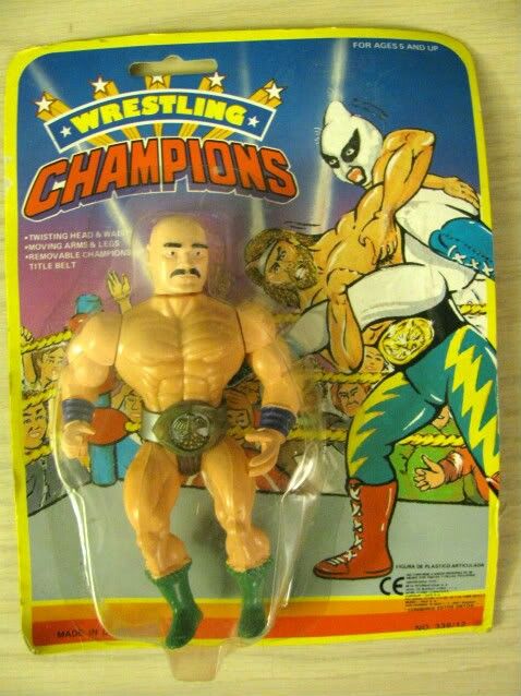 Wrestling Champions [Yellow Border] Bootleg/Knockoff Mask