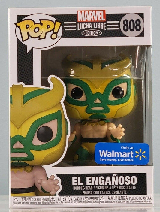 2021 Marvel Lucha Libre Edition Walmart Exclusive Funko POP! 808 El Enganoso