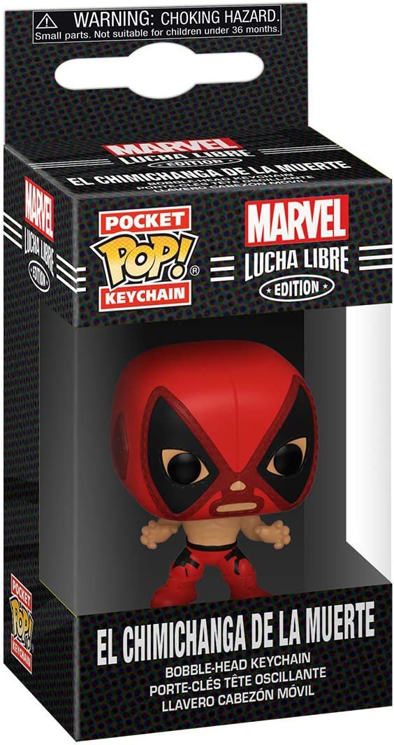 2021 Marvel Lucha Libre Edition Funko Pocket POP! Keychain El Chimichanga de la Muerte