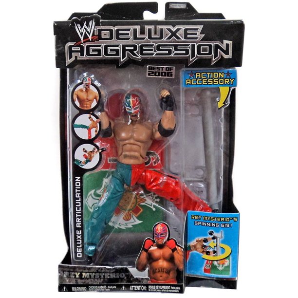 2006 WWE Jakks Pacific Deluxe Aggression Best of 2006 Rey Mysterio