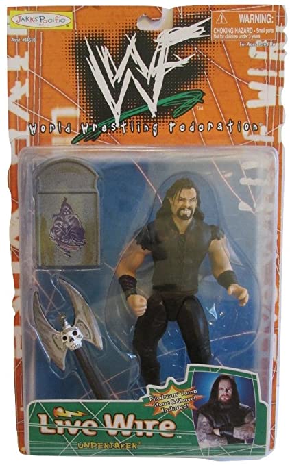 1998 WWF Jakks Pacific Live Wire Series 1 Undertaker [Exclusive]