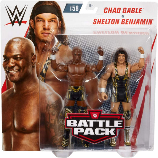 2019 WWE Mattel Basic Battle Packs Series 58 Chad Gable & Shelton Benjamin