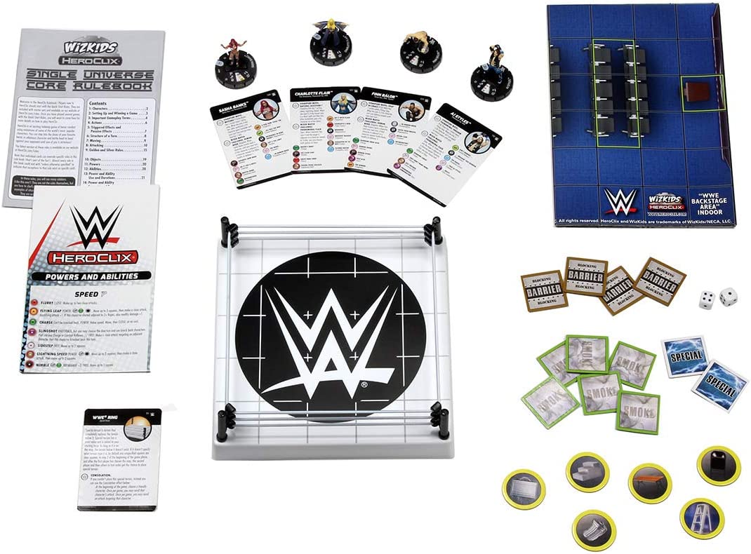2019 WWE WizKids HeroClix Mixed Match Challenge Starter Set