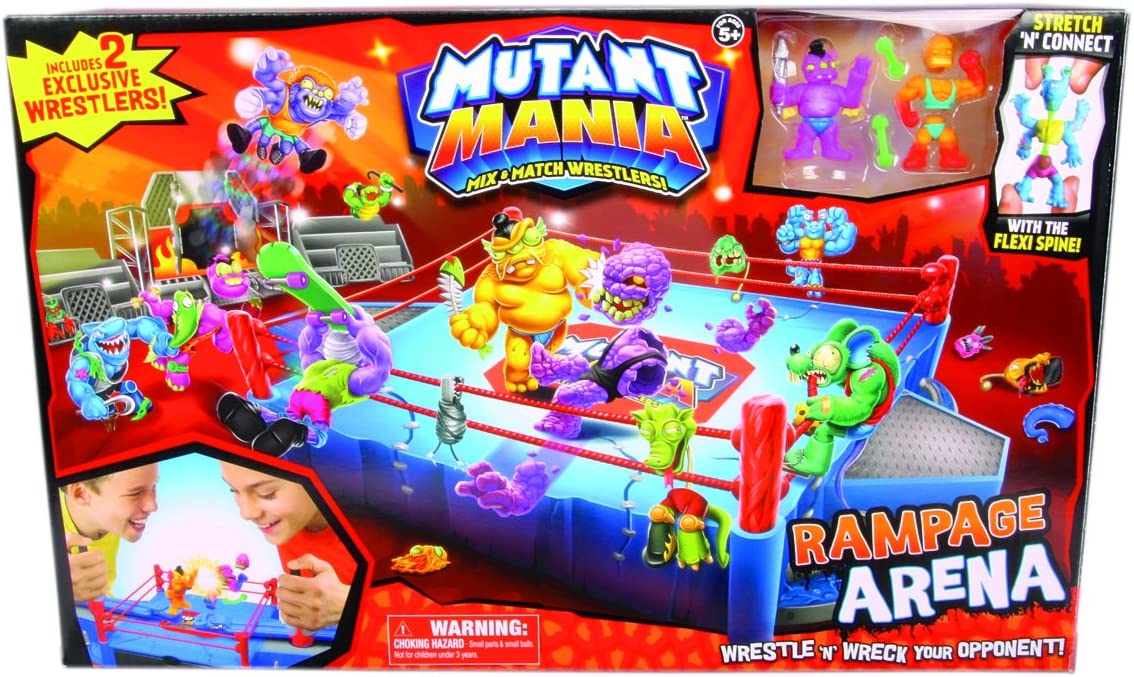 2014 Moose Toys Mutant Mania Mix & Match Wrestlers Rampage Arena