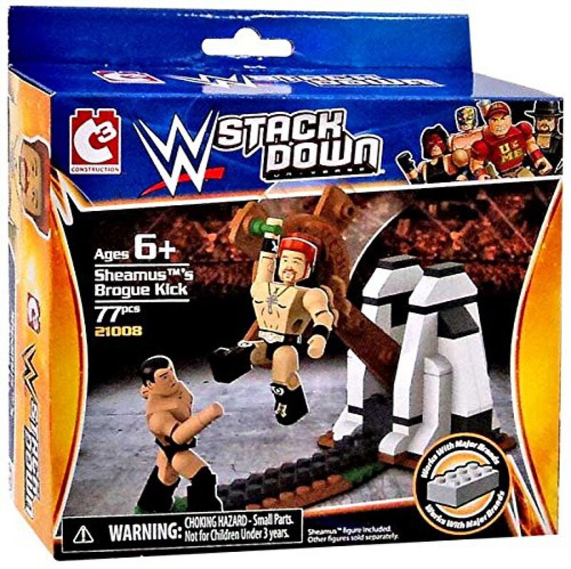 2014 WWE Bridge Direct StackDown Series 2 Sheamus's Brogue Kick