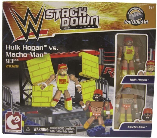 2015 WWE Bridge Direct StackDown Series 4 Hulk Hogan vs. Macho Man