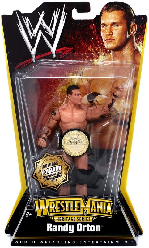 2010 WWE Mattel Basic WrestleMania Heritage Series 1 Randy Orton [Chase]
