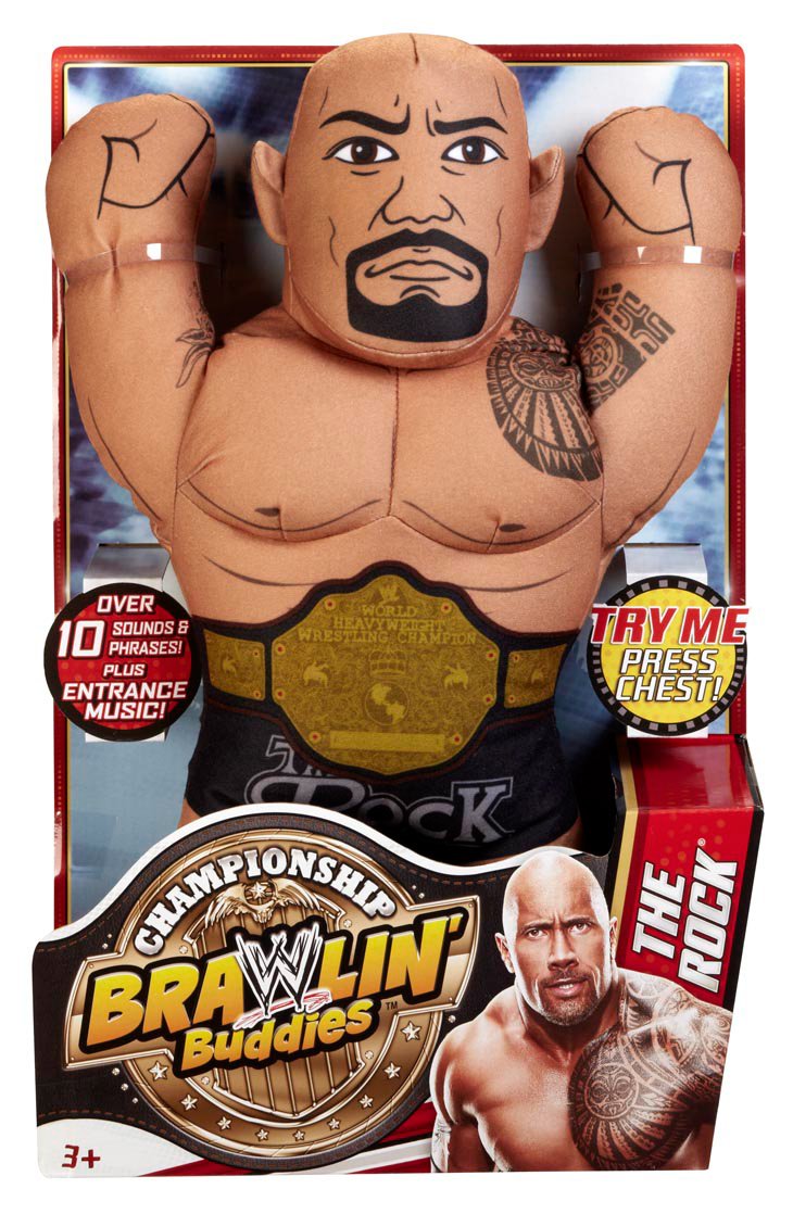 2013 WWE Mattel Championship Brawlin' Buddies The Rock