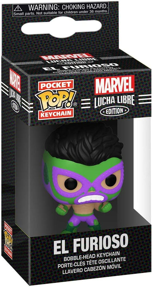 2021 Marvel Lucha Libre Edition Funko Pocket POP! Keychain El Furioso