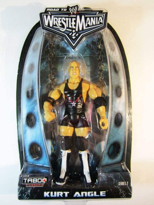 2006 WWE Jakks Pacific Ruthless Aggression Road to WrestleMania 22 Series 2 Kurt Angle