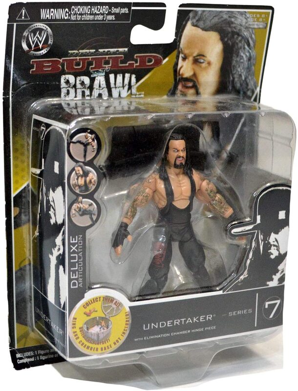 2008 WWE Jakks Pacific Deluxe Build 'N' Brawl Series 7 Undertaker ...