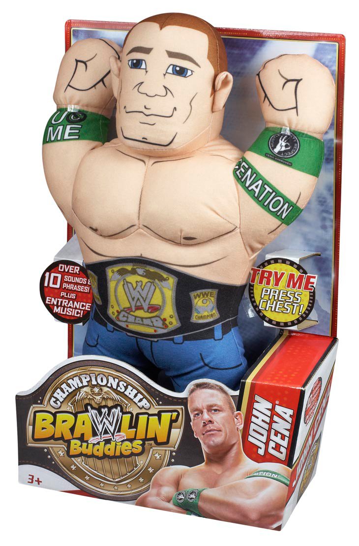 2013 WWE Mattel Championship Brawlin' Buddies John Cena