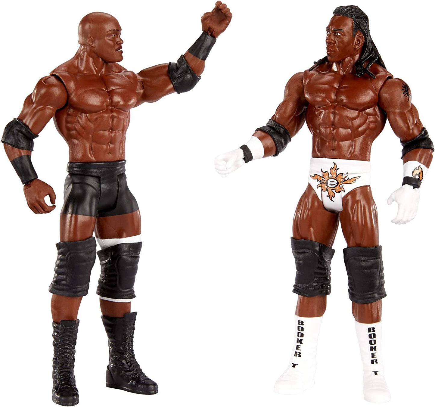 2020 WWE Mattel Basic Championship Showdown Series 2 Bobby Lashley vs. King Booker