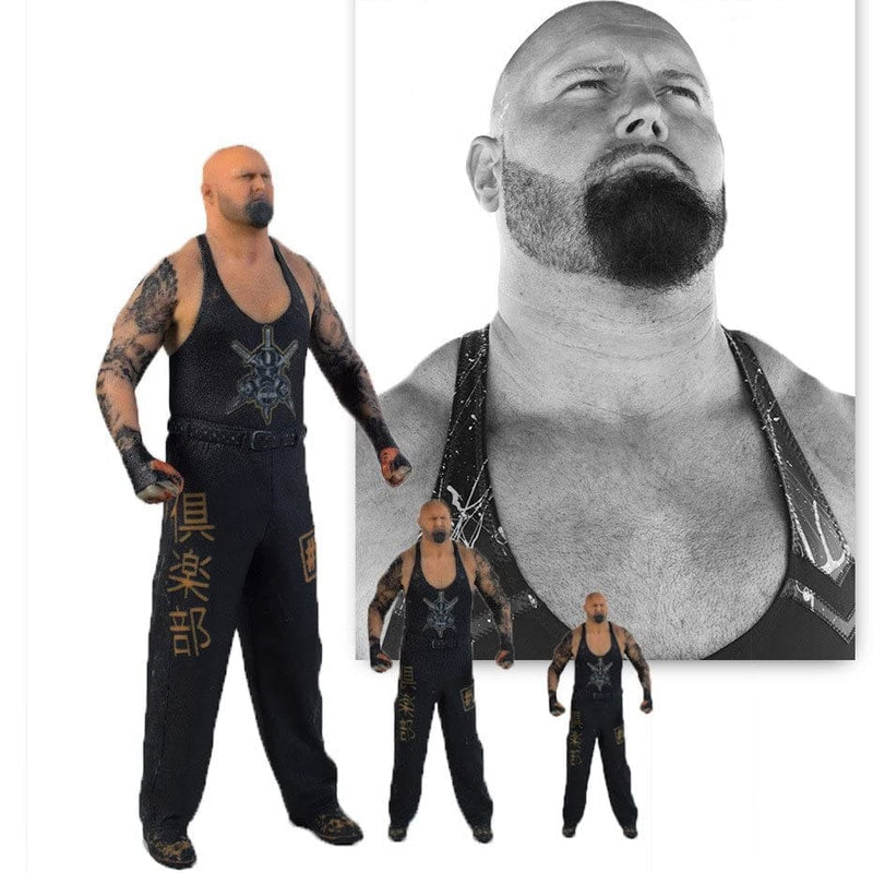 2017 WWE Staramba 3D Printed Statues Luke Gallows