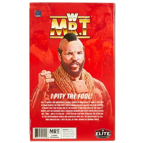 2020 WWE Mattel Elite Collection San Diego Comic Con Exclusive Mr. T