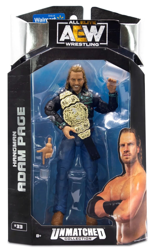 2022 AEW Jazwares Unmatched Collection Walmart Exclusive #33 "Hangman" Adam Page