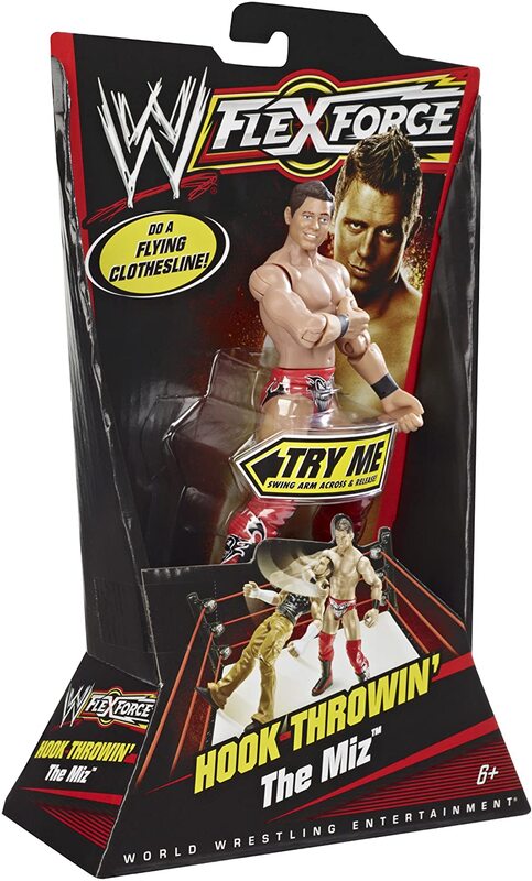 2010 WWE Mattel Flex Force Series 1 Hook Throwin' The Miz