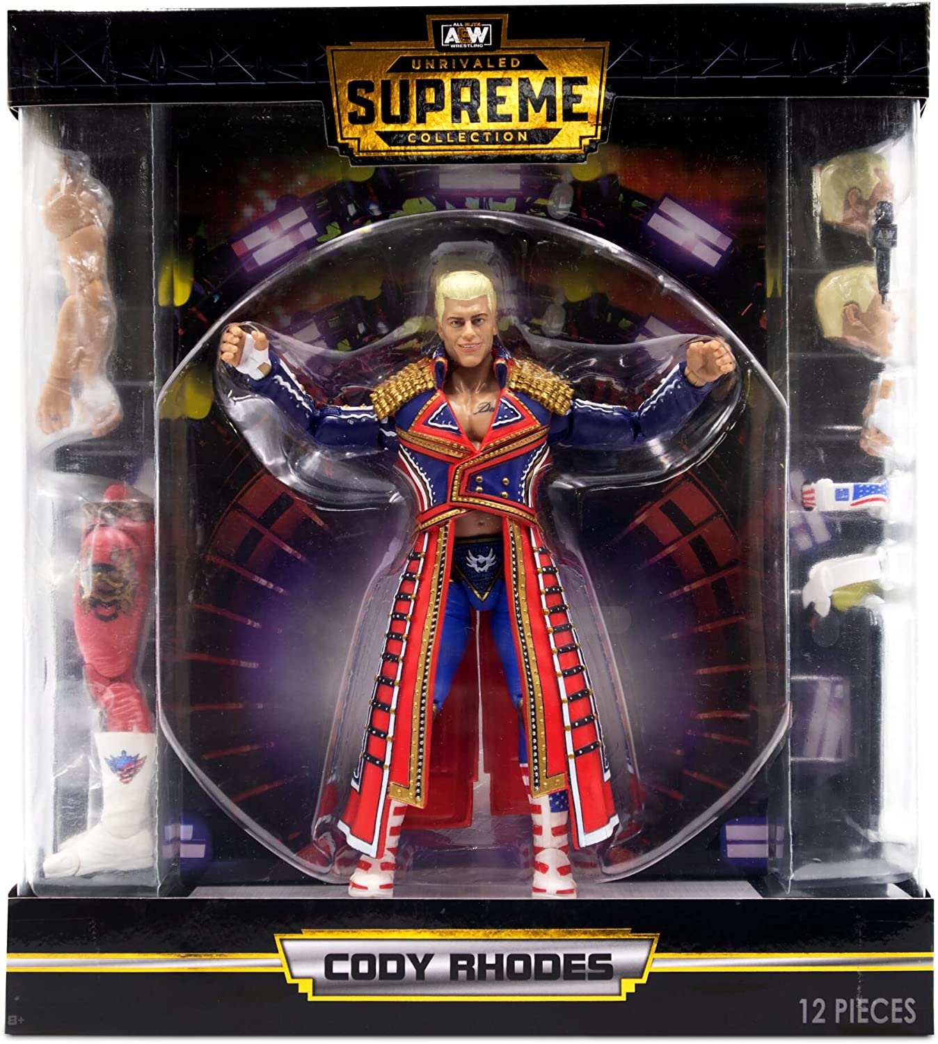 2022 AEW Jazwares Unrivaled Supreme Series 1 #01 Cody Rhodes