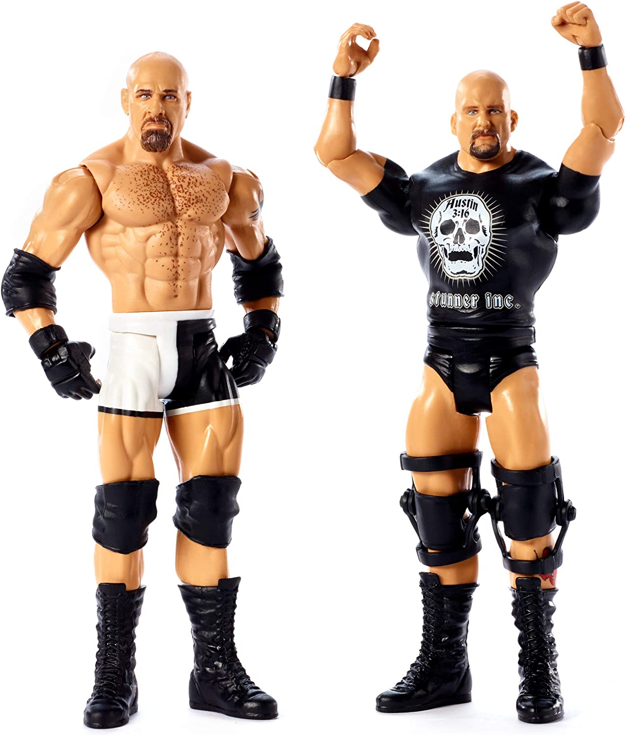 2019 WWE Mattel Basic Battle Packs Series 60 Goldberg vs. Stone Cold Steve Austin