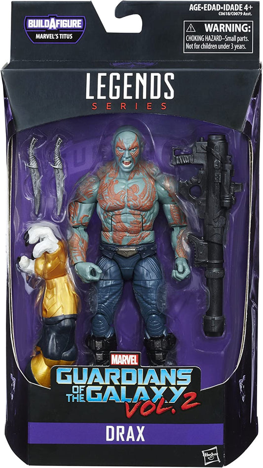 2017 Hasbro Guardians of the Galaxy Vol. 2 Marvel Legends Series Drax