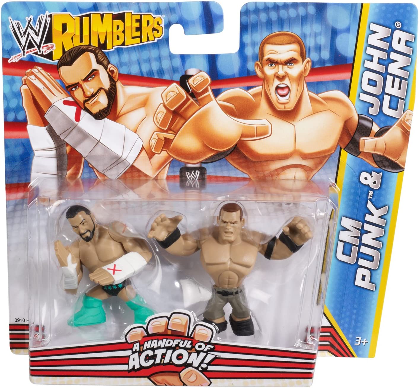 2012 WWE Mattel Rumblers Series 2 CM Punk & John Cena – Wrestling ...