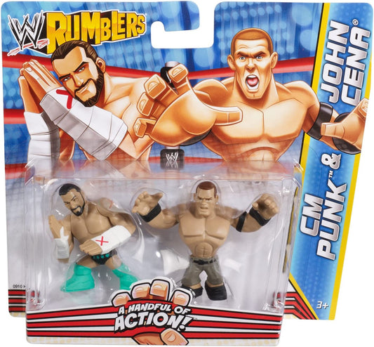2012 WWE Mattel Rumblers Series 2 CM Punk & John Cena