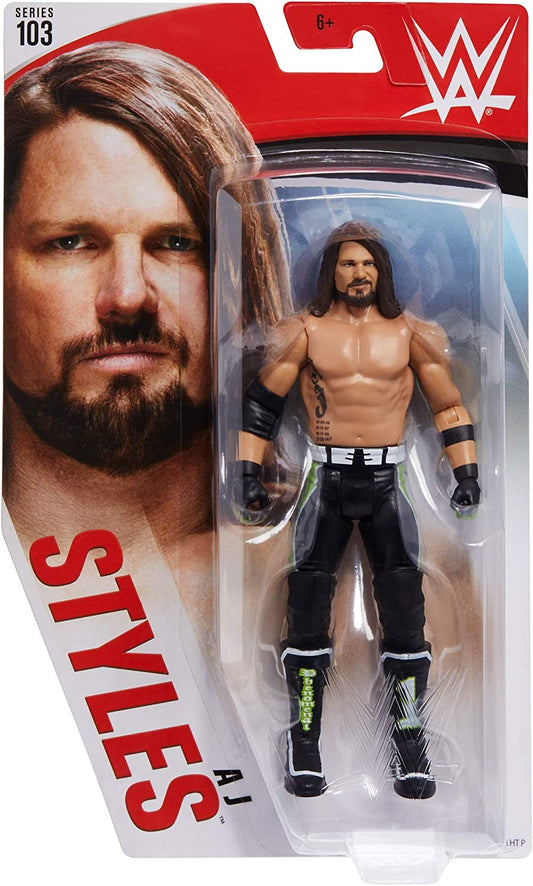 2020 WWE Mattel Basic Series 103 AJ Styles