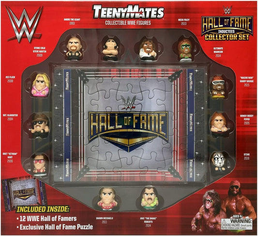 2017 Party Animal Toys WWE TeenyMates Hall of Fame Inductees Collector Set