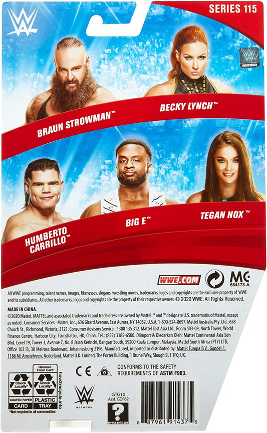 2021 WWE Mattel Basic Series 115 Braun Strowman