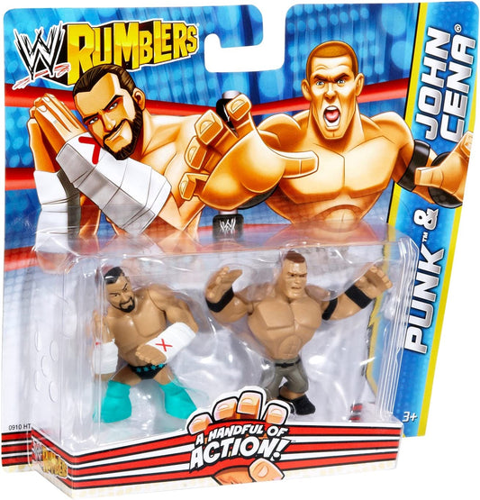 2012 WWE Mattel Rumblers Series 2 CM Punk & John Cena