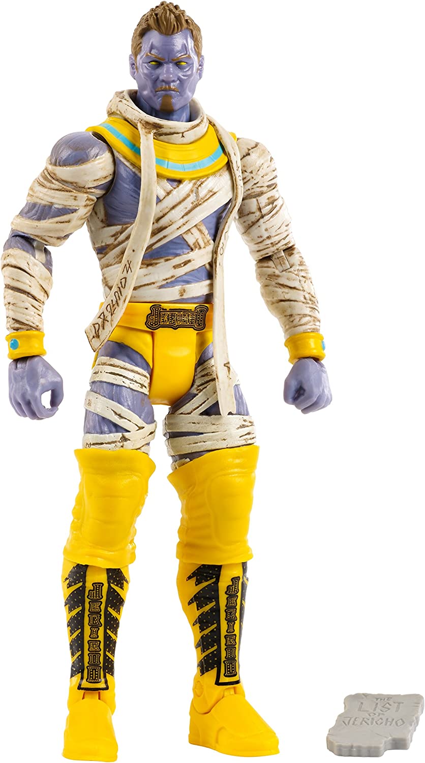 wwe monsters figures 2018 WWE Mattel Basic Monsters Chris Jericho as the Mummy – Wrestling Figure Database